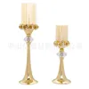 Candle Holders Nordic Creative Retro Gold Candlestick Home Decoration Accessories For Bed Room Romantic Wedding Table Decor A