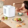 Tillverkare 1000 ml mjuk och hård glassmaskin slush maskiner 220v hem intelligent yoghurt fruktdessert automatisk glassmaskin