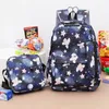 School Bags Cartoon Print 3pcsset Bag Backpacks Schoolbag Fashion Kids Lovely Backpack For Children Girls Student Mochila Sac