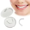 12pcs dents AVENEURS Whitening Dentures Imitation Braces Temporary Faux dents Cover Perfect Souring Kit de prothèse FIT CHOST