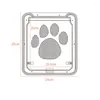 Porteurs de chats PET DOBLE PORTE DE PET SAFE SACE VERR VOLATIQUE MAGNÉTIQUE EN OUTDOOOR CATS CHATS FENECTION HOUSE ENTRE ENTRE SUR LE CHAPINE PUPPY