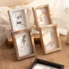 Frame Nordic Simple Photo Frame For Displaying 3D Works Picture Frame Certificate Plant Specimen Display Stand Desktop Wall Ornaments