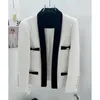 BA0028 Dames Jackets Designer High Street nieuwste jas Women Jacquard Blazer Office Work Wear Suits