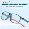 Gafas de sol Vicky Gafas ópticas para hombres TR90 Tendencia de moda al aire libre enmarcada Deportes de mujeres Prescripción personalizable