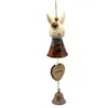 Decorative Figurines Cartoon Wind Chime Indoor Hanging Bells Crafts Pendant For Garden Balcony Outdoor Yard Window