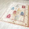 Carpets 4.6'x6.6' Turkish Silk Carpet Four Season Handmade Exquisite Hand Knotted Rug (YL1783)