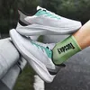 Golf slip synthetisch canvas kussend lichtgewicht casual groene heren voor dames kanten klittenband trainers sneakers wandelschoenen