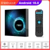 Caixa de TV Android 10 T95 4GB RAM 32GB 64GB Quad Core Allwinner H616 1080p H.265 4K TVBox Android 10.0 Smart Set Top Box PK H96 Max