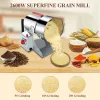 Blender 750G Electric Grain Mill Grinder Spice Commercial 2500W 110V Superfine Powder Slipning Pulverizer Rostfritt stål Maskin