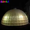 Giant tent And Shelters 10mD (33ft) with blower White Inflatable Igloo tents With LED Lighting Dome Party Air For Event Show