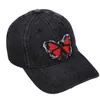 Ball Caps Adulte Butterfly Decs Baseball Hat de base et capture de voyage Visor Visor Tentes Sports pour la randonnée cycliste Soleil