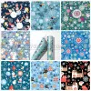 Films Lucky Goddness 8 PCs Snowman Christmas Fogli di inchiostro infusibile per trasferimento infusibile 12 "x 12" INFUSIBILE Sublimation Paper per Cricut Joy Tags