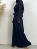 Mütevazı Abaya Ramazan Türkiye Kaftan İslami Giyim Kadınlar İçin Müslüman Bıçkısı Elbise Elbise Femme Musulmane Kaftan Marocain Vestidos 240411