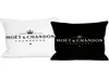 CUSHIONDECORATIVE PALLOW Black Velvet Print Moet Cushion Cover Cotton Made Pudow Case Soft Case High Quality Printing3775429