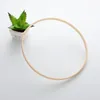 Figurines décoratives 10x Rêve Bamboo Anneaux en bois Cercle rond Round Hoop Diy pour fleur Couronne de jardin Panier de plante Jardin Panier de décoration 26cm