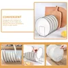 Kitchen Storage 2 Pcs Drain Tray Draining Rack Dish Cabinet Convenient Stainless Steel Countertop Holder Plate Organizer