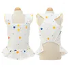 Robe de compagnie pour animaux de compagnie jupe de chat d'été chiot petit costume yorkshire terrier pomeranian shih tzu maltais powle vêtements de vêtements