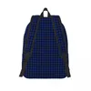 Рюкзак Houndstooth Print Boy Black and Blue Radcpacks Polyest