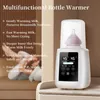 Elektrische multifunctionele melkfles Warmer 200w één klik ontdooide warme sterilisatie Anti-dry functie Babyflesverwarming 240409