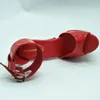 Dance Shoes LAIJIANJINXIA PVC Sexy Exotic Pole Dancing Summer Women Sandals 20CM High Heels Buckle Strap Size 34-46 E036