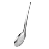 Cucchiai 1-5 pezzi in acciaio inossidabile cucchiaino da cucchiaino da cucchiaino da cucchiaio rice cucchiaio dessert pazzola per impasto lungo set da tavolo da cucina utensile da cucina