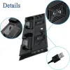 Stands PS4 PRO PS 4 Pro Heat Sink Cooling Fan Vertical Charger Stand Dual Controller Charging Dock for playstation 4 Pro Accessories