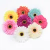 Decoratieve bloemen 10 cm kunstmatige kerstdecoraties voor thuis bruiloft diy geschenken Garland nep planten daisy plastic zijden gerbera