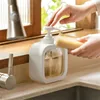 Liquid Soap Dispenser 1-10pcs 300/500 ml Badrum Dispensers Refillerbar Lotion Shampoo Duschgelhållare Portable Travel Empty Bath Pump