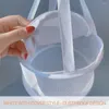 Makeup Brushes Powder Puff Tools Cleaning Storage Organizer Torkning Net Bag Beauty Egg Dryer Mesh Rack Hanging Basket Holder