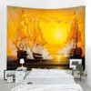 Tapestries Nautical Tapestry Pirate Ship Wall Hanging Cloth Decor Aesthetic Living Room Bedroom Home