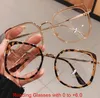 Sonnenbrille Männer Frauen Antiblue Leselesbrille Vintage Große Square Eyeglasse Computer Brillen UV400 Metallrahmen 1 25 37920055