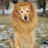 Hundkläder Pet Dressing Costume Lion Mane Neckchief Collar för Halloween /Party /Festivals (Brown) Big