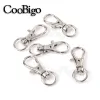 Keychains Metal Swivel Clasp Snap Hook Clip voor Keychain Key FOB Ring Bag Purse Hardware