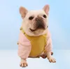 Winterhond jumpsuits Franse bulldog kleding voor honden Winterkleding verstelbare huisdierhondenkleding huisdier pyjama jumpsuit voor honden 20104242882