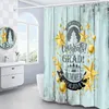 Shower Curtains Graduation Season Curtain For Bathroom With Hooks Polyester Fabric Bath Sets Washable Decor Bachelor