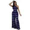 Pantalones de dos piezas de dos piezas Jumpsuits de talla grande African Ladies Jumpsuit 2024 Big Siz