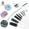 Bere cannucce wowshine 5 set 50pcs spazzole a tubo in nylon set di paglia per / occhiali per la pulizia dei gioielli