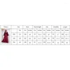 Ethnic Clothing Burgundy Muslim Abaya Gold Velvet Big Size Beaded Loose Maxi African Dresses For Women 2024 Evening Wedding Party Long Dress