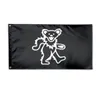 Grateful Dead Urso 3 x 5 pés bandeira decorativa ao ar livre bandeira de jardim com ilhós 3169690