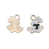 Charms 10pcs/lot Hug Heart For Jewelry Making Pendant