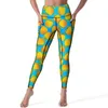 Pantalon actif oranges Bright Legging