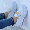 Scarpe casual 2024 Summer Women's Sports Zipper Comfort Sneakers a piattaforma singola