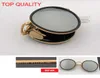 2019 whole top quality New Fashion Vintage Round Folding flash Sunglasses Metal Frame Women Retro pink rd3517 circle gafas Sun6105409