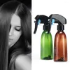 Botellas de almacenamiento 200 ml de peluquería para botellas de botella de salón de barbero rociador de agua de agua de maquillaje transparente peinado plástico portátil