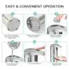 Dispensateur de savon liquide 280 ml Automatique à grande capacité Induction à induction en mousse pour l'organisateur de salle de bain de cuisine