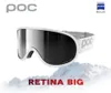 Brand POC originale Retina Ski Goggles Double strati Antifog Big Ski Mask Skiing Men Donne Snow Snowboard Clarity 2202141441934