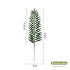 Dekorativa blommor 90 cm Artificial Plant Palm Leaves Bamboo Sunflower Coconut Artichoke Grass Sansevieria Green Plants