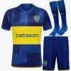2024 2025 Boca Juniors Futbol Formaları 24 25 Erkek Çocuk Kiti Maradona Romero Cavani Benedetto Lucas Janson Medine Medine Futbol Gömlek Hayranları Oyuncu Versiyonu Çocuk Üniforma