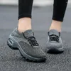 Cuadros de zapatos de fitness para mujeres zapatillas amarillas Comfort Ladies Entrenadores Plataforma casual Chaussures Femme 2024