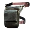 Sacs de taille Soft Original Leather Design Classic Small Sclinge Bag Sac Fanny Belt Belt Pack Drop pour hommes Femmes 211-1
